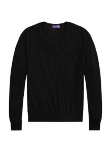 Ralph Lauren Purple Label カシミヤ Vネック セーター
