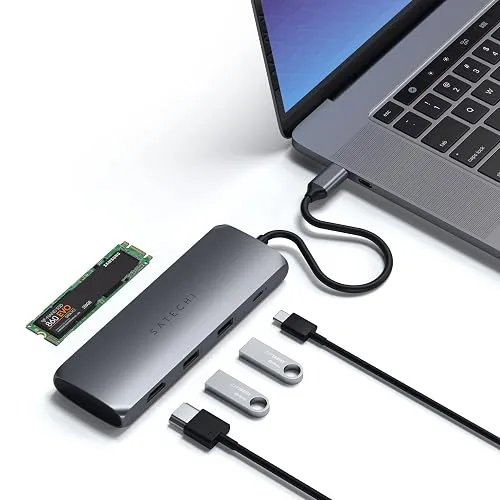 Satechi ハイブリッド USB-Cハブ