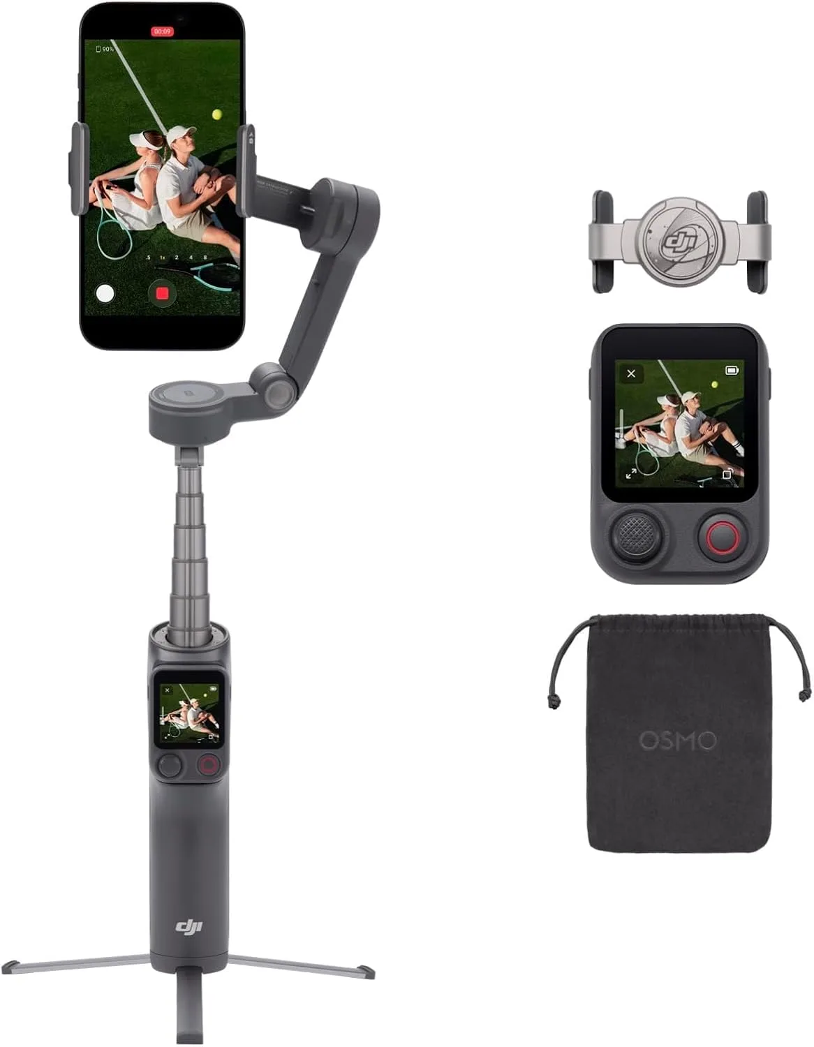DJI Osmo Mobile 8P スタンダードコンボ(FrameTapリモコン付き)